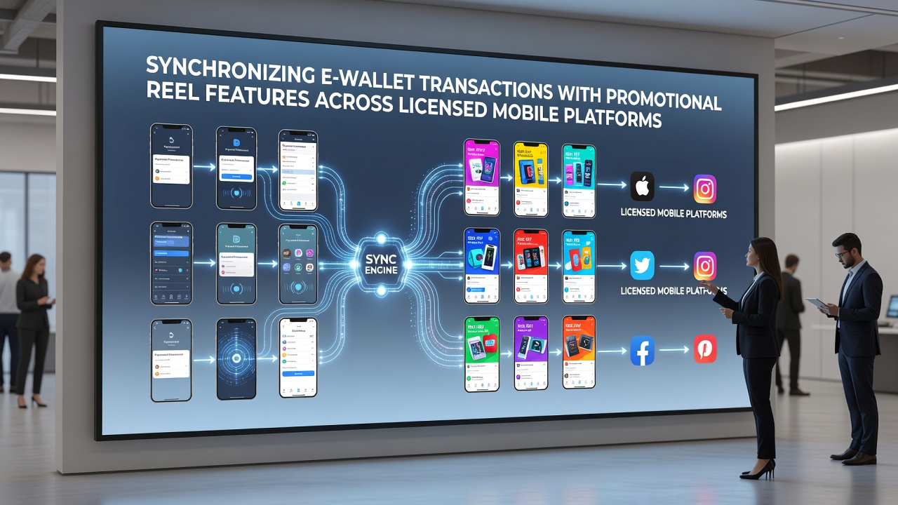 Dashboard view of backend synchronization metrics between e-wallet logs and promotional reel performance on a licensed platform